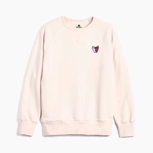 Stanley The Quencher Love Embroidered Sweatshirt Rose Quartz- Still Full Price